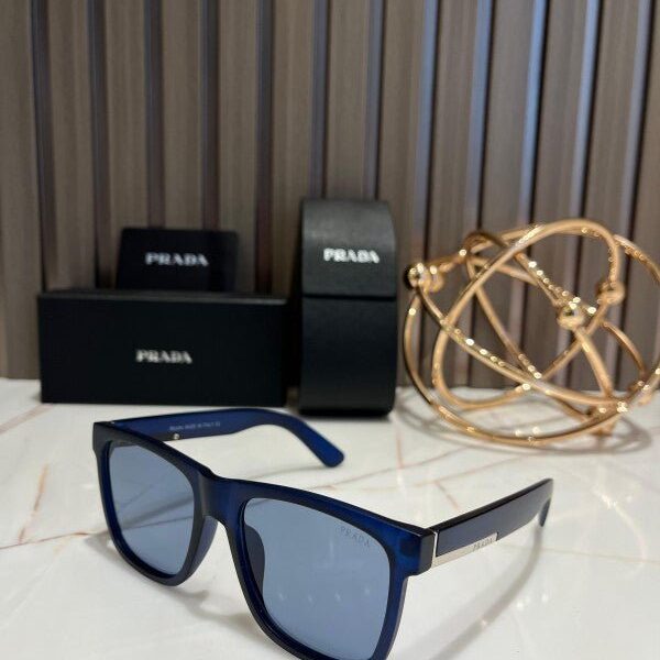 Branded Pda Matt Blue Sunglasses EW