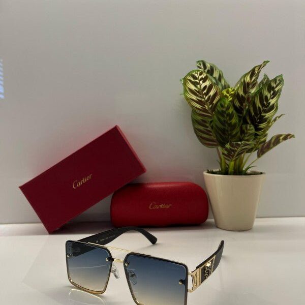 Branded Ctier Sea Green Sunglasses EW