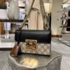 GUCCI PADLOCK SHOULDER BAG (ORANGE) 1826