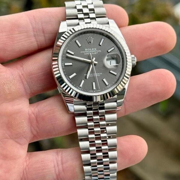 ROLEX DATEJUST [GREY / SILVER] 3009025