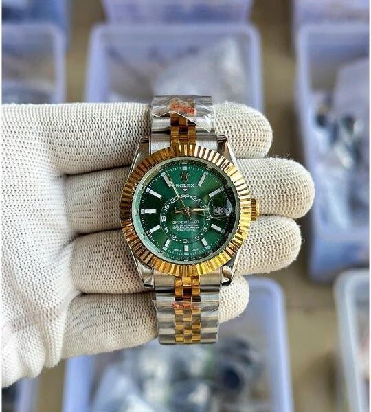 RLX SKY-DWELLER [GREEN / GOLDEN / SILVER] 2909025