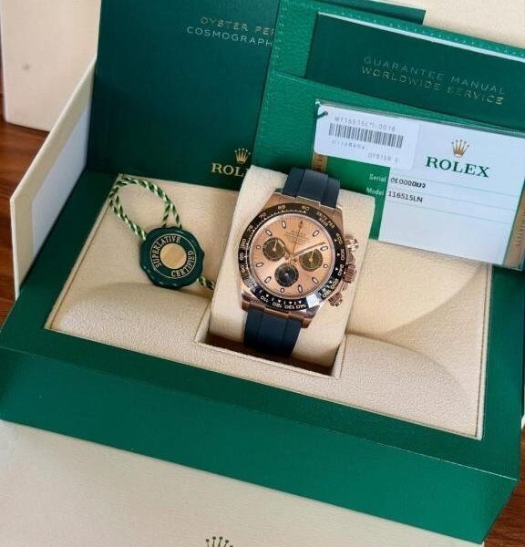 RLX DAYTONA [ROSE GOLD/ BLACK] 0110025